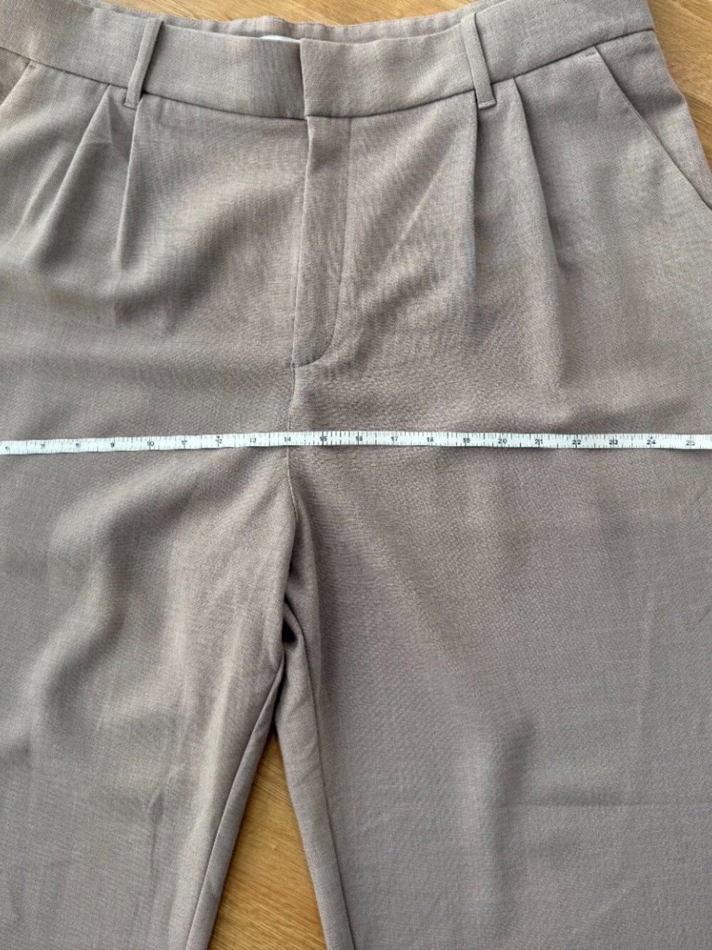 Abercrombie & Fitch Dress Pants Wide-Leg Pleated - NWT XL - Picture 6 of 13